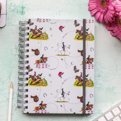Eventing Horse Notebooks in A4 and A5 Dimensions
